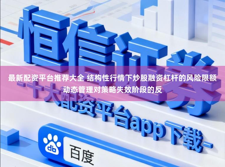 最新配资平台推荐大全 结构性行情下炒股融资杠杆的风险限额动态管理对策略失效阶段的反