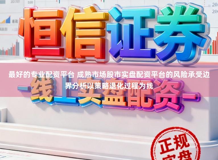 最好的专业配资平台 成熟市场股市实盘配资平台的风险承受边界分析以策略退化过程为线