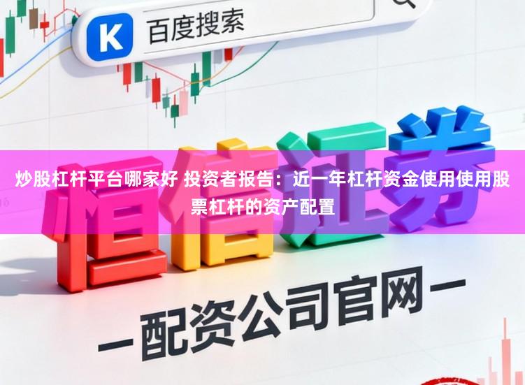 炒股杠杆平台哪家好 投资者报告：近一年杠杆资金使用使用股票杠杆的资产配置