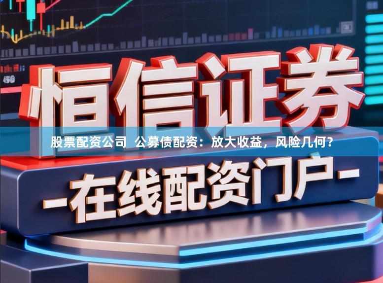 股票配资公司  公募债配资：放大收益，风险几何？