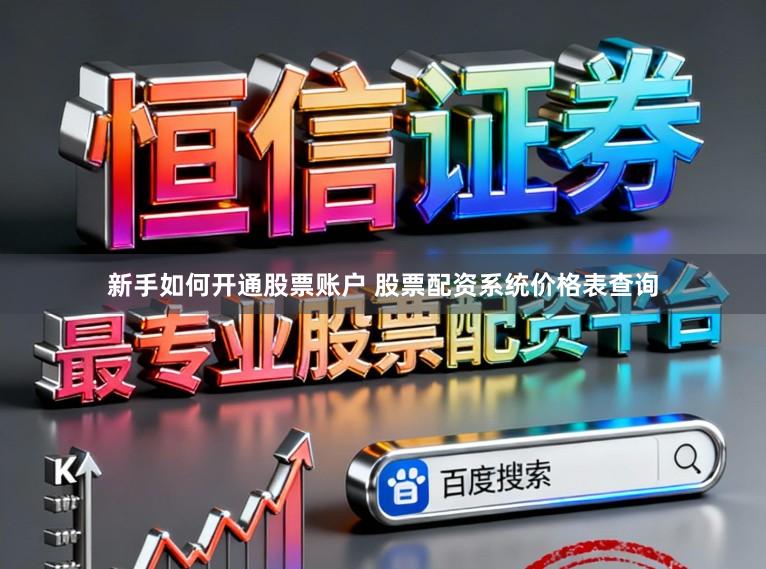 新手如何开通股票账户 股票配资系统价格表查询