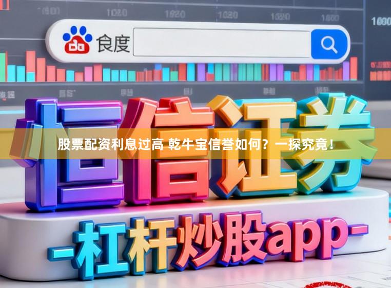 股票配资利息过高 乾牛宝信誉如何？一探究竟！
